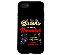 Le regine sono nate a novembre Compleanno Confidence is My Crown Custodia per iPhone SE (2020) / 7/8