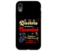 Le regine sono nate a novembre Compleanno Confidence is My Crown Custodia per iPhone XR