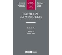 Le renouveau de l'action oblique: Tome 633
