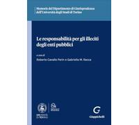 Le responsabilità per gli illeciti degli enti pubblici