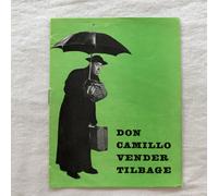 Le retour de Don Camillo Fernandel, programma cinematografico danese Gino Cer...