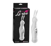 Le Reve Wild Wabbit - White Clitoral Vibrator - Female Masturbator Vaginal Vibe
