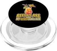 Le ricariche sono il mio appassionato di cocktail in lingua d"amore PopSockets PopGrip per MagSafe