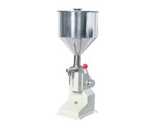 Le Riempitrici Manuali Vengono Utilizzate For Creme Oleose Alimentari/cosmetiche Controllo Preciso(10-100ml)