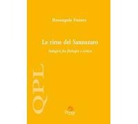 Le rime del Sannazaro. Indagini fra filologia e critica