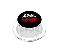 Le riunioni PLC sono una perdita di tempo divertente insegnante PopSockets PopGrip per MagSafe
