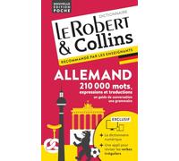 Le Robert & Collins poche allemand: Français-allemand ; Allemand-français