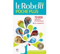 Le Robert de poche Plus 2016