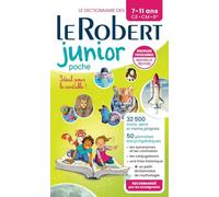 Alain Rey Le Robert Junior Poche (Tascabile) Le Robert Scolaire