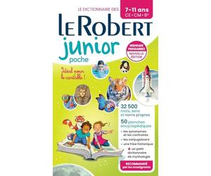 Le Robert Junior poche: Le dictionnaire des 7-11 ans