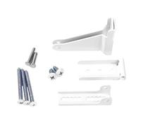 Le robuste staffe di chiusura della porta in acciaio al carbonio forniscono pratiche per la casa e l'ufficio uso quotidiano facile da installare chiudiporta