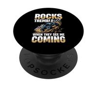 Le rocce tremano quando mi vedono arrivare PopSockets PopGrip Adesivo