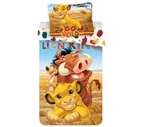 Le Roi Lion - Parure da letto - Copripiumino in cotone