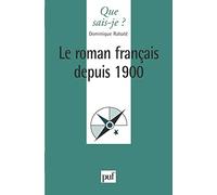 Le roman français depuis 1900