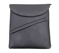 Le Sabbi Leather Crossbody Bag With Outer Zips & Secure Closure - Brown, Borsa a tracolla in pelle con tripla cerniera esterna e chiusura sicura, marrone Donna, One Size