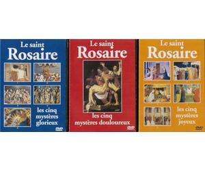 Le saint rosaire (lot de 3 dvd)