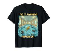 Le Sale da Piscina di Livello 37 Backrooms Maglietta