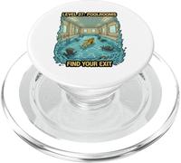 Le sale da piscina di livello 37 Backrooms PopSockets PopGrip per MagSafe