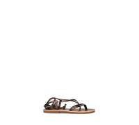 LE SALENTINE Sandalo donna marrone in pelle 36