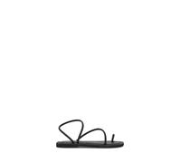 LE SALENTINE Sandalo donna nero in pelle 39