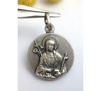 LE SANTE PROTETTRICI - LA MEDAGLIA DELLA TUA SANTA IN ARGENTO MASSICCIO 925