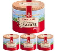 Le Saunier de Camargue Fleur de Sel Sale Marino, 124,7g (Confezione da 4)