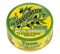 Le Savoureux Briciole di tonno con olio d'oliva, briciole extra generose, 160 g
