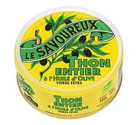 Le Savouréux - Confezione da 4 tonno con olio d'oliva vergine extra 160 g
