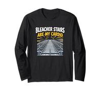 Le Scale Bleacher Sono i Miei Genitori Che praticano Sport Cardio Maglia a Manica