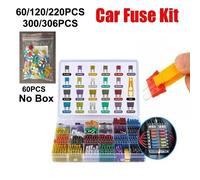 Le scatole dei fusibili sono disponibili in varie specifiche, con 60 e 120 pezzi che non hanno fusibili medi, mentre 60 pezzi sono confezionati in sacchetti