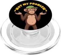 Le scimmie divertenti scrollano le spalle non il mio PopSockets PopGrip per MagSafe