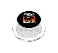 Le scope sono per i dilettanti divertenti amanti del cavallo strega di Halloween PopSockets PopGrip per MagSafe