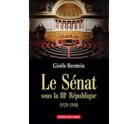 Le Sénat sous la IIIe République: 1920-1940