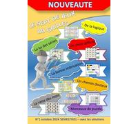 Le sept de jeux: jeux de logique, détente, vacances, jeux de chiffres, sudoku, jeux de lettres, jeux, mots-croisés, puzzle, multilogic, logique, mots fléchés, jeux de lettres, casse-tête