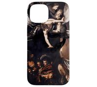 Le sette opere di misericordia di Caravaggio (1607) Custodia per iPhone 15