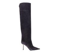 Le Silla - Bella Stivali in Camoscio Sopra il Ginocchio - - Shoes - Donna - Viola - 38 1/2 EU