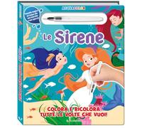 Le sirene. Acquacolor. Ediz. illustrata. Con pennello ad acqua
