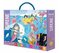 AA.VV. – Le sirene. Mega box arts & crafts – Ediz. a colori – Con Gioco