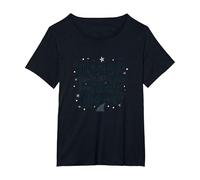 Le Sirene Non perdono Il Sonno per Le opinioni degli Squali Maglietta, Donna Plus-Size, Nero, 4X