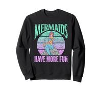 Le Sirene Si Divertono di più Bambini Ragazza Mermaid Felpa