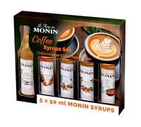 Le Sirop de Monin COFFEE SYRUPS SET - 5 x 50ml