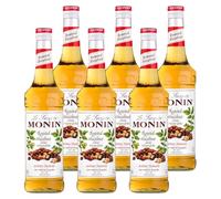 Le Sirop de Monin Roasted Hazelnut - Noisette Grilleé - Nocciole Tostate | Sciroppo alle Nocciole Tostate con Aromi Naturali | Bottiglia da 70cl