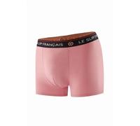 Le Slip Français - Boxer in Cotone 100% Made in France, Rosa del Bosco, L
