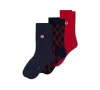 Le Slip Français - Set di 3 calze medio-alte in cotone 100% Made in France