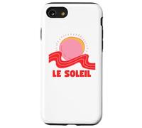 Le Soleil grafico groovy sole estivo Custodia per iPhone SE (2020) / 7 / 8