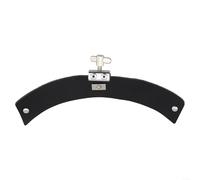 Le sordine per batteria in pelle raggiungono un perfetto equilibrio sonoro con questi accessori essenziali (nero grande)