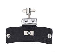 Le sordine per batteria in pelle raggiungono un perfetto equilibrio sonoro con questi accessori essenziali (nero piccolo)
