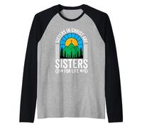 Le sorelle in Cristo sono Sorelle per la Vita Dio Cristiano Bibbia Maglia con Maniche Raglan