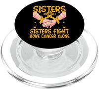 Le sorelle non lasciano che le sorelle combattano il cancro alle ossa da sole Donne PopSockets PopGrip per MagSafe