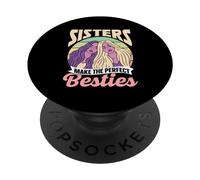 Le Sorelle Sono Le Migliori Amiche Il Migliore Amico Amici PopSockets PopGrip Adesivo